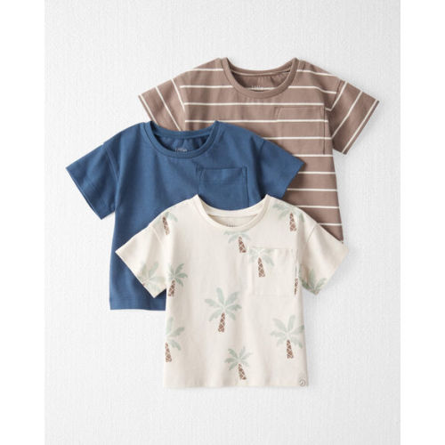 Baby 3-Pack Organic Cotton Tees - Little Planet | Carter's