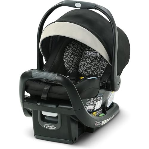 Graco SnugRide SnugFit DLX Infant Car Seat, Spencer