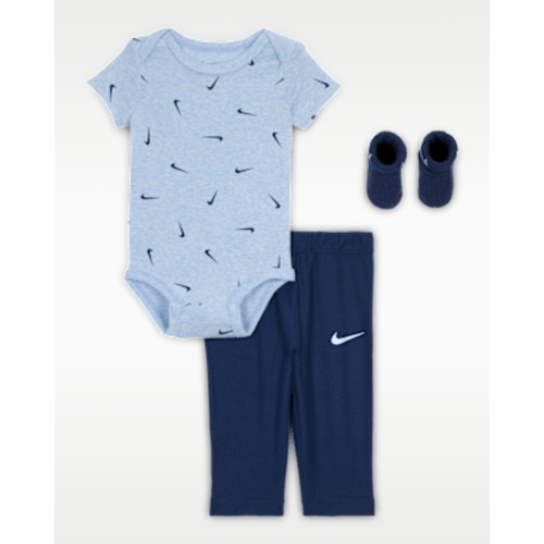 Nike Baby (0-9M) 3-Piece Bodysuit and Waffle Pants Set. Nike.com