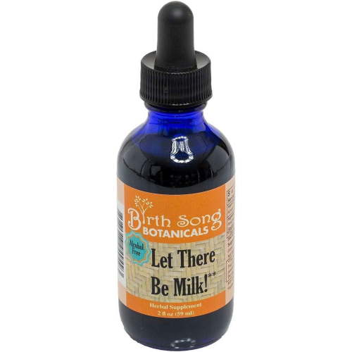 Birth Song Botanicals Herbal Breastfeeding Tincture, Alcohol-Free, 2oz