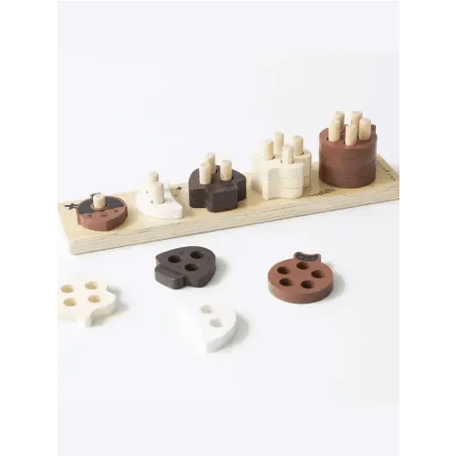 Count and Stack Wooden Toy