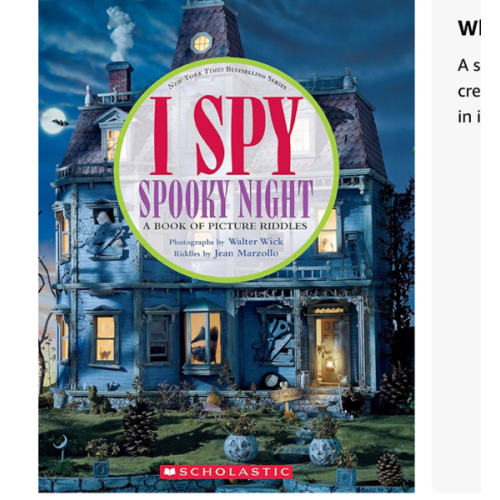 I Spy Spooky Night: A Book of Picture Riddles