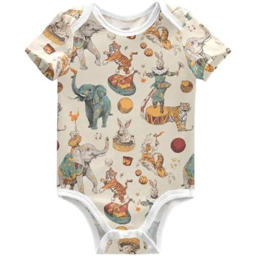 Pigsaly Monster Trucks Unisex Baby Bodysuits Race Car Newborn Short Sleeve Summer Jumpsuit Boy Girl 18M