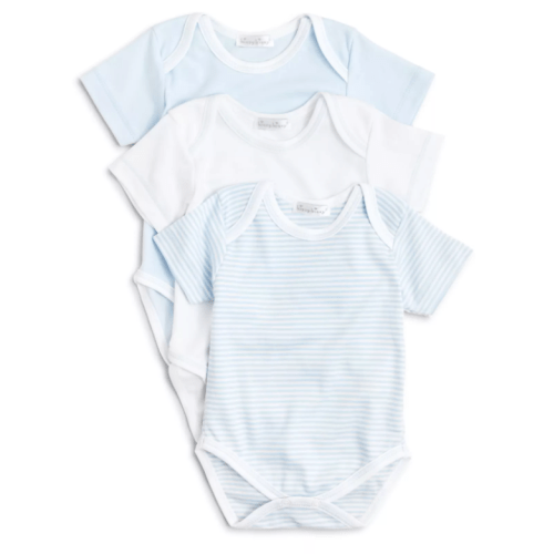 Boys' Stripe & Solid Bodysuit, 3 Pack - Baby