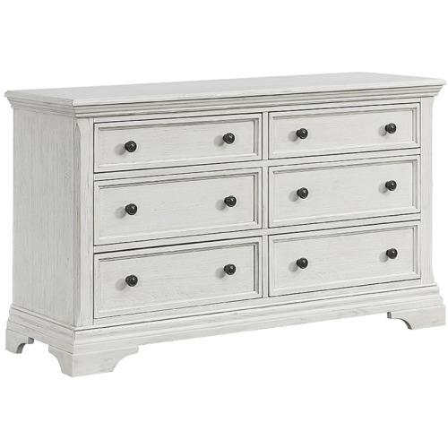Olivia Dresser - Brushed White | Westwood Baby | Dresser | 1201998 | Old Brick Furniture