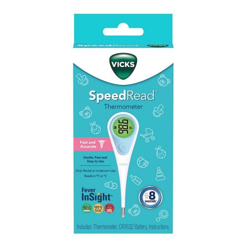 Vicks Speedread Digital Oral Thermometer with Fever Insight Technology