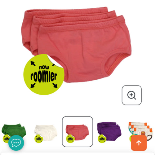 Tiny Undies small cotton underwear - 3-pack