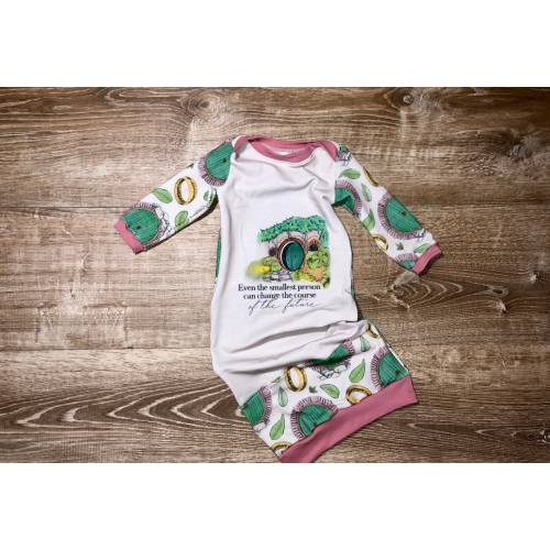 Lord of Ring sleepsack | Unisex sleepsack | Baby sleep gown | Choice in trim color