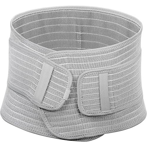 haakaa Postpartum Belly Band, Postpartum Belly Wrap Back Support, Postpartum Essentials for Natural Delivery and C-Section Recovery, Abdominal Binder, Daily Wear, S