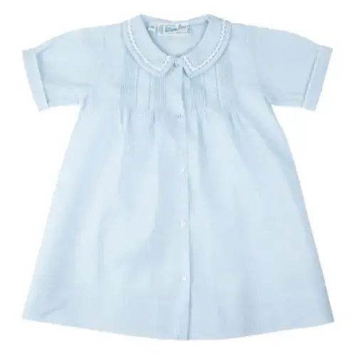Boys Dot Folded Newborn Daygown