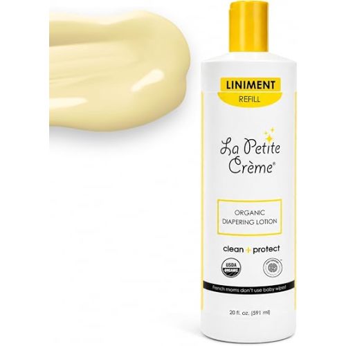 La Petite Creme Premium Diapering Lotion, Liniment Diaper Rash Cream, 20 oz