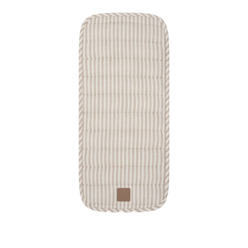Natural Stripe Universal Linen Bassinet Liner