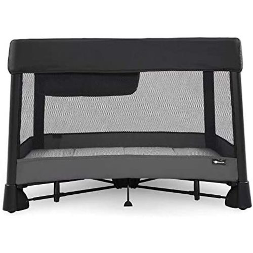 4moms breeze plus Portable Playard with Removable Bassinet and Baby Changing Station Easy One-Handed Setup from The Makers of The mamaRoo Old Version