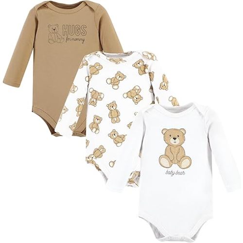 Hudson Baby Unisex Baby Cotton Bodysuits