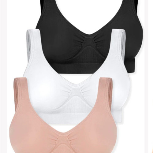 Pregnancy Bamboo Sleep Bra - 3 Pack