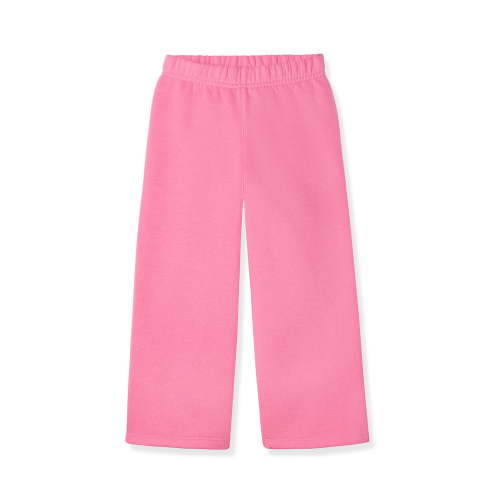 Garanimals Baby & Toddler Girls Fleece Sweatpants, Wide Leg, Sizes 0-6T