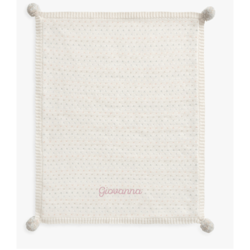 Confetti Pom Pom Baby Blanket