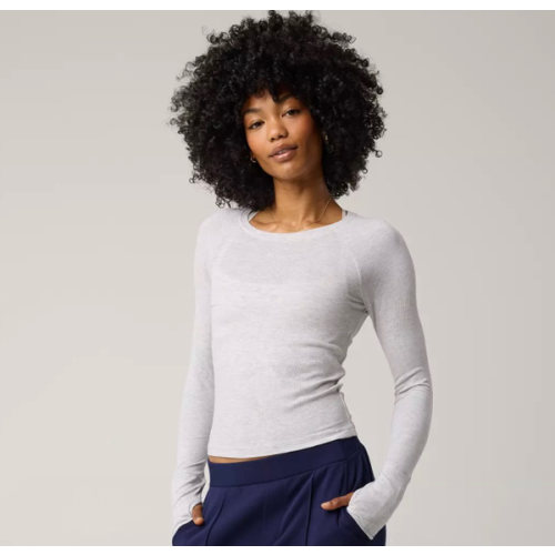 OFFLINE By Aerie Thumbs Up Fitted Ribbed T-Shirt
