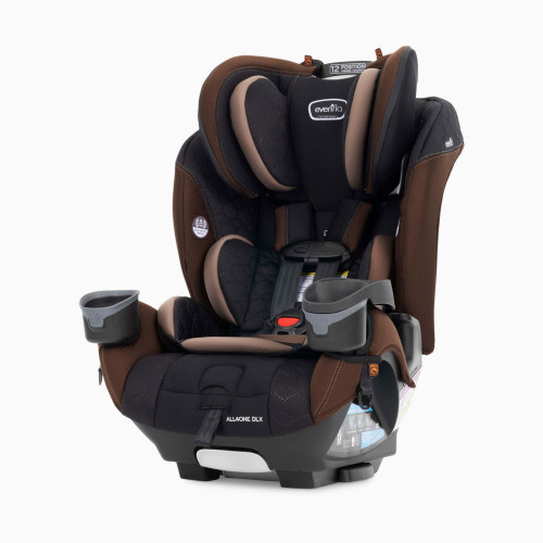 EveryFit/All4One 3-in-1 Convertible Car Seat w/Quick Clean Cover - Belmont Brown