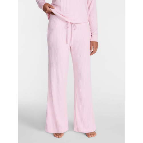 Joyspun Women's Cozy Lounge Collection Hacci Knit Sleep Pants, Sizes XS-3X