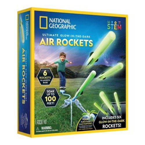 National Geographic Air Rocket with 6 Rockets