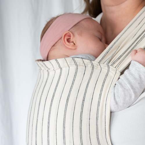 Beargrass Sprout Newborn Carrier | Bold Striped Style | hope&plum