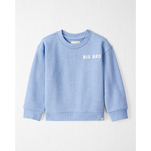Toddler Organic Cotton Big Bro Sweatshirt - Little Planet | Carter's