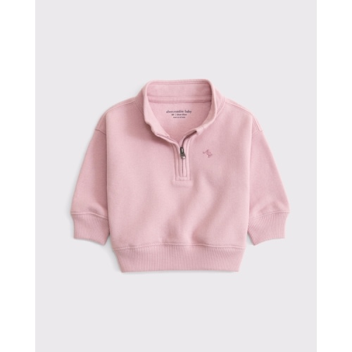 baby essential icon quarter-zip sweatshirt