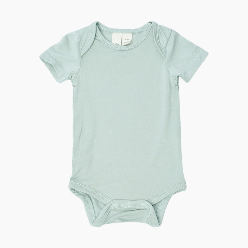 Kyte Baby Short Sleeve Bodysuit - Sage, 0-3 M