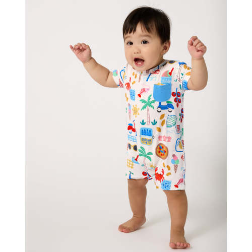 Ciao Bella Pocket Shorty Romper