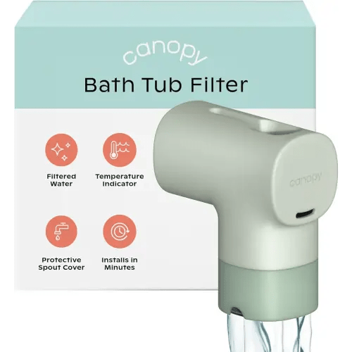 Canopy Baby Bath Tub Filter - Gentle Water Filtration for Delicate Skin
