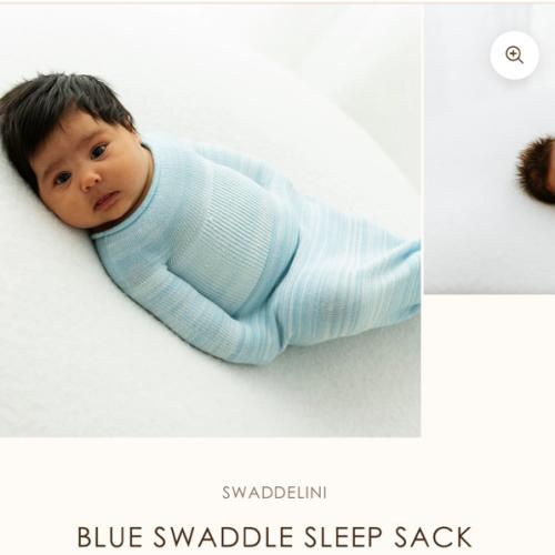 Blue Swaddle Sleep Sack