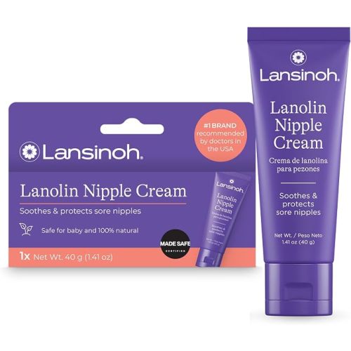 Lansinoh Lanolin Nipple Cream, 1.41 Ounces