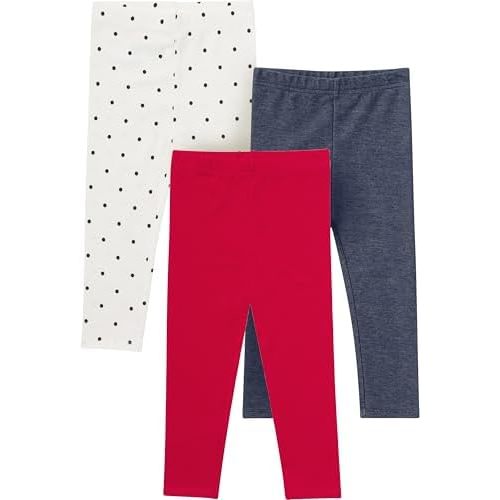 Gerber Baby-Girls Toddler 3-Pack Premium Leggings