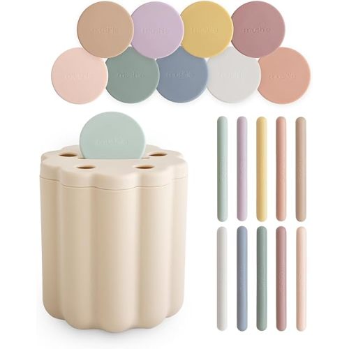 mushie Coin & Tube Sorting Set | 23 Pieces | 10 Months+