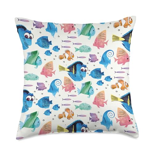 Disney PIXAR Finding Nemo Dory Ocean Here We Come Throw Pillow