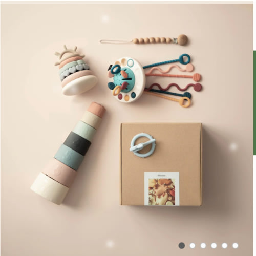 Baby Montessori Toys Gift Set | Infant toys | Moonkie