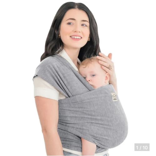 KeaBabies Baby Wrap Carrier - All in 1 Original Baby Carrier Newborn To Toddler Sling, Easy to Wear, Hands Free Bonding, Lightweight, Breathable Infant Wraps - TikTok Shop