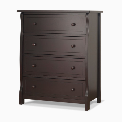 Sorelle Princeton Elite 4 Drawer Dresser - Espresso