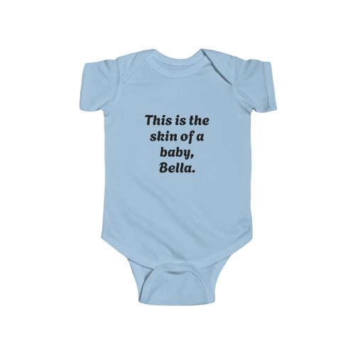 This is the Skin of a Killer baby outfit - Twilight Cute Infant Fine Jersey Bodysuit for New Parents, Baby Shower Gift