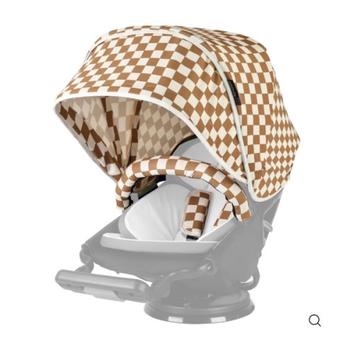 Stroller Canopy in Chestnut Check