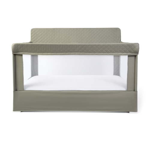 Baby Delight Lunaire Full Size Mesh Baby Crib & Playard, Organic Sage