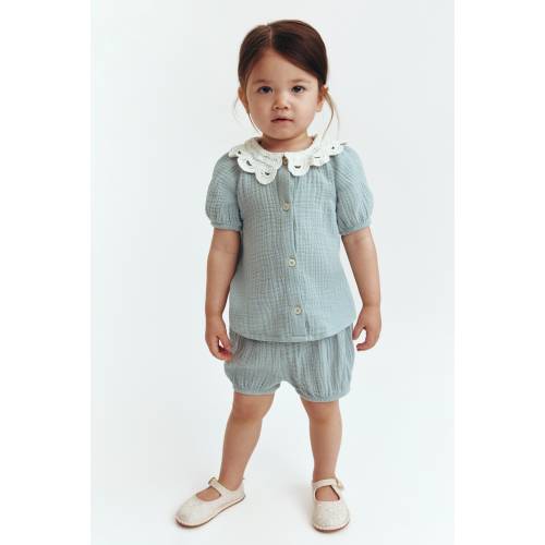 2-PIECE COTTON MUSLIN SET