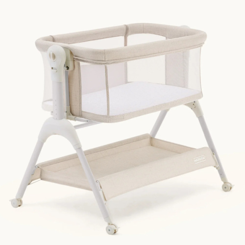 Harppa Cuddly Sway 3-in-1 Rocking Baby Bassinet & Bedside Sleeper, Anti-Reflux Newborn Cradle Bed