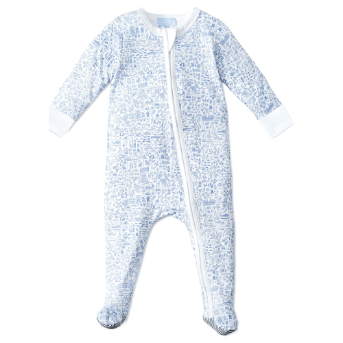 Seaside Zip Baby Onesie | Joy Street Kids (6-9mo)