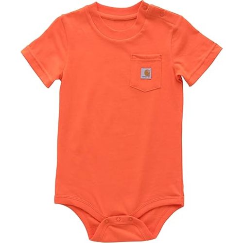 Carhartt Unisex Baby, Short-sleeve Bodysuit Pocket T-shirt