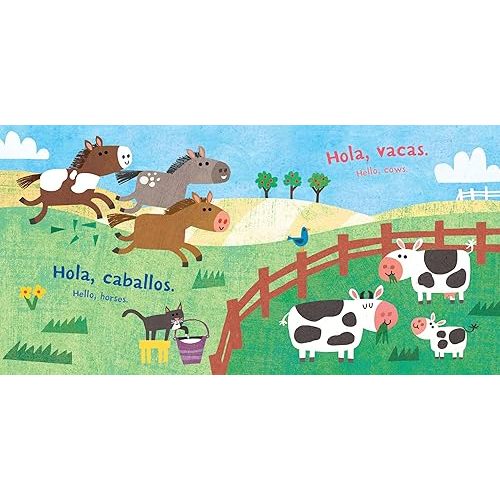 Indestructibles: ¡Hola, granja! / Hello, Farm!: Chew Proof · Rip Proof · Nontoxic · 100% Washable (Book for Babies, Newborn Books, Safe to Chew) (Spanish Edition) Paperback – March 31, 2020