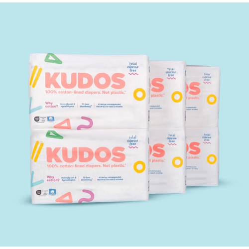 Kudos Non-toxic Diapers - 1 month supply - Size 2