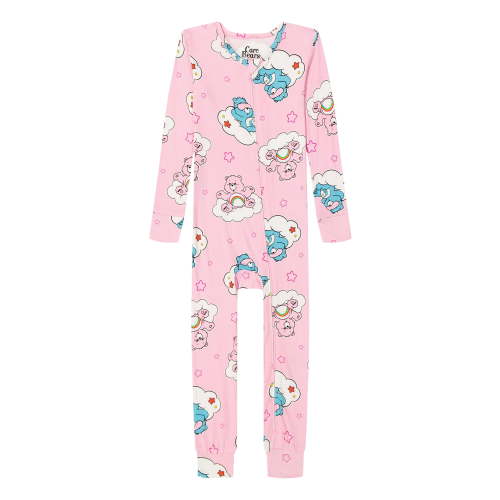 Care Bears Toddler Girls Long Sleeve Top and Pants Sleepwear Set, 2-Piece, Sizes 12M-5T