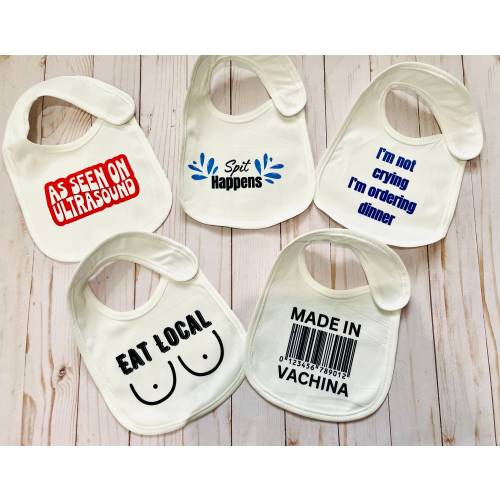 Funny baby bibs I Baby Bibs I Custom Bibs for Baby Shower